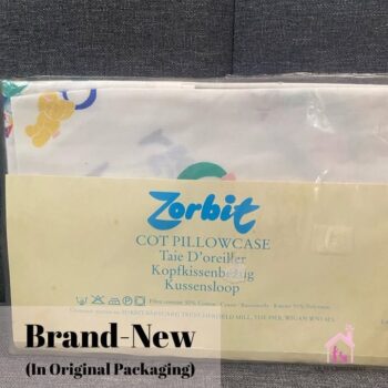 Cot Pillowcase for Standard Baby Pillow